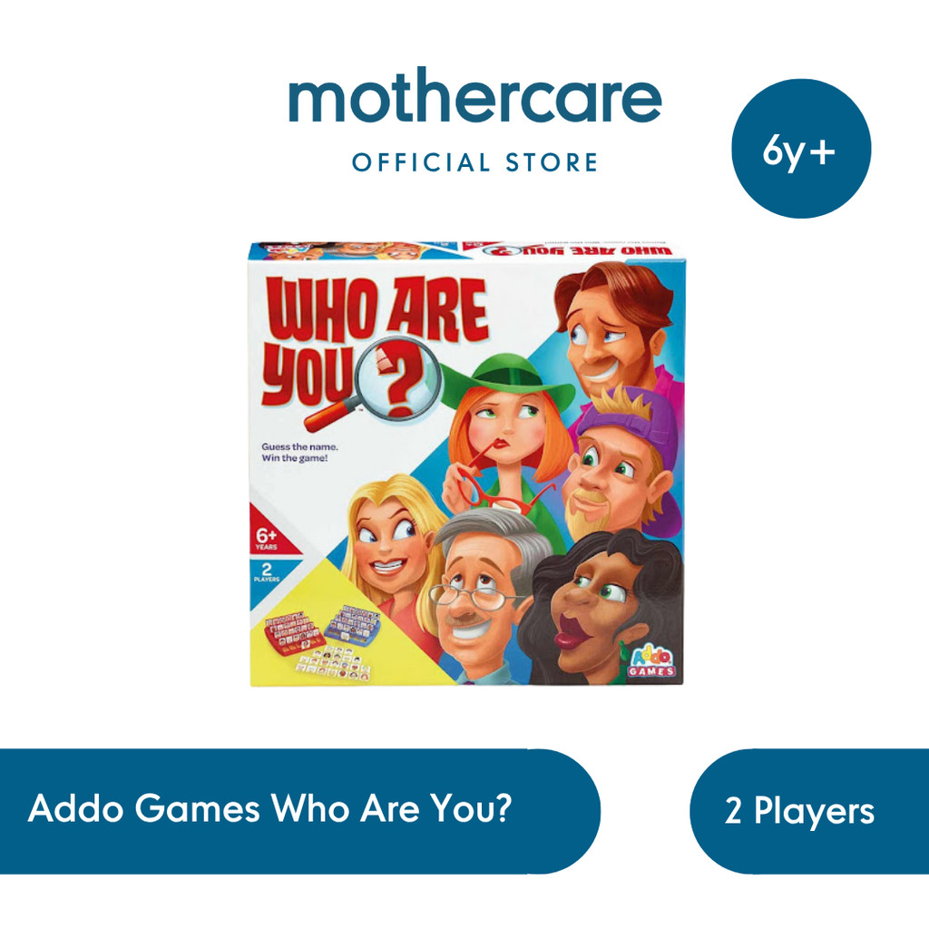 Addo Games Who Are You? Game - Mainan Board Game Teka Teki Keluarga