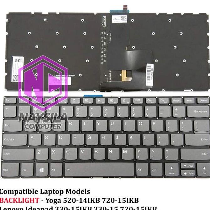 Keyboard Lenovo ideapad S340 14 S340-14 s340-14iwl s340-14api BACKLIT
