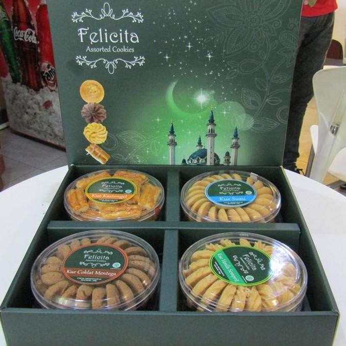 

[Preorder] Parcel Kue Lebaran Kering Felicita 4 Topless Parsel Hampers