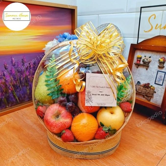 

Summer House Id Fruit Hampers | Parcel Buah Segar (Hello) | Bingkisan Untuk Orang Sakit, Gift, Hantaran, Seserahan Pernikahan