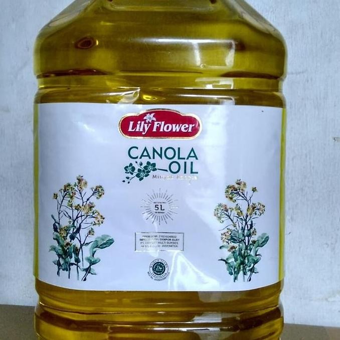 

Canola Oil / Minyak Kanola Lily Flower 5L