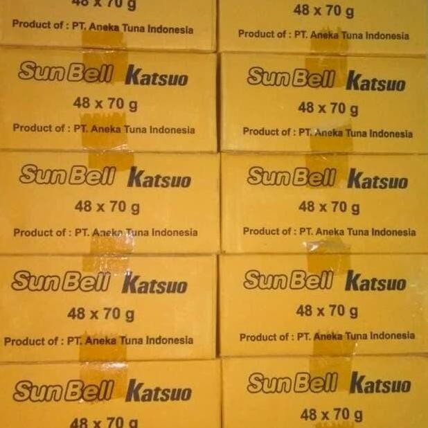 Tersedia sun bell katsuo tuna/deho mini/umpan ikan Pancing 1 dus