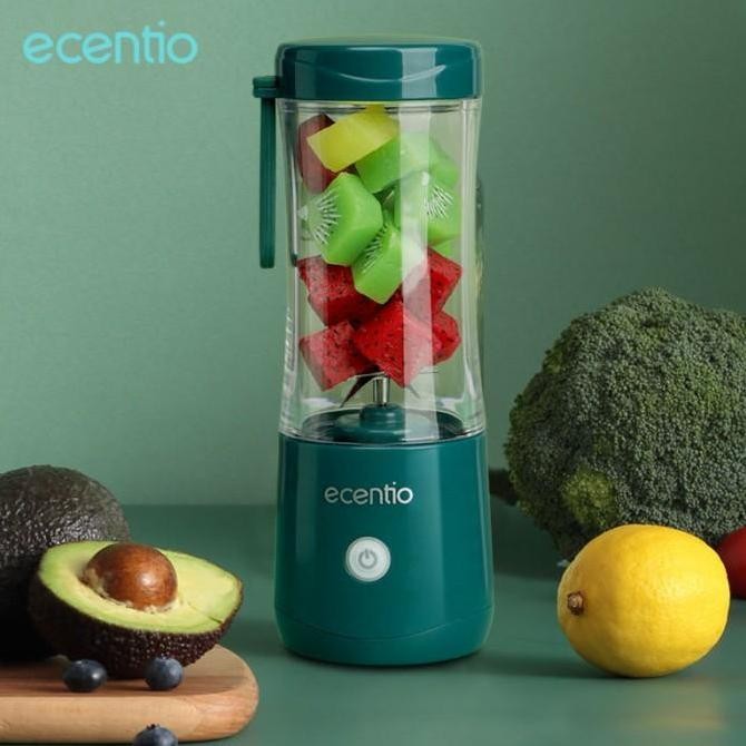 Ecentio Juicer 6 Pisau Blender Mini Juicer Portable 380Ml