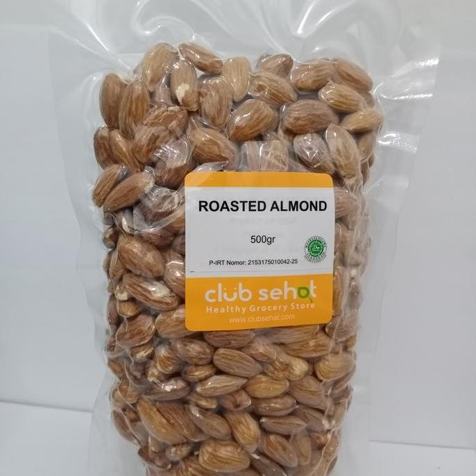 

Roasted Almond 500Gr Tawar