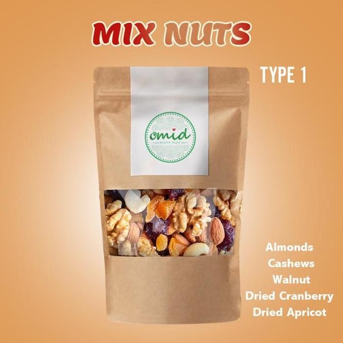 

Type 1 Mix Nuts And Dried Fruits