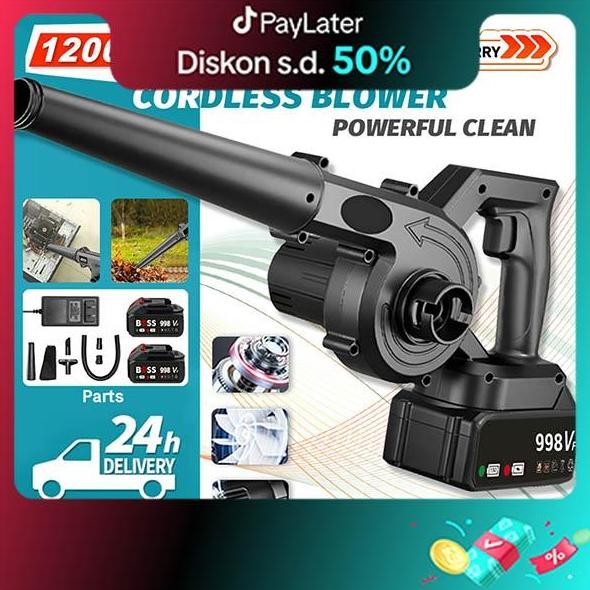 Blower Mini / Mesin Blower Angin 999Vf 2 In 1/Blower Angin/Blower Portable/Blower Baterai/Blower Cor