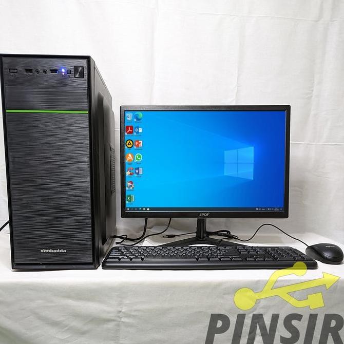 PC Komputer Rakitan Full Set i7 RAM 16GB SSD 240GB Fullset Siap Pakai