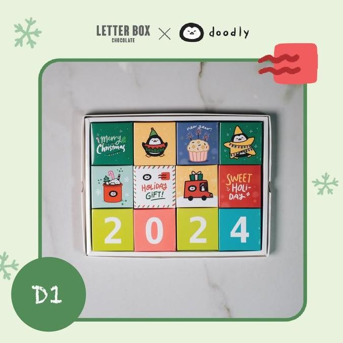 

Hampers Natal - Letter Box Chocolate Christmas Gift 4X3