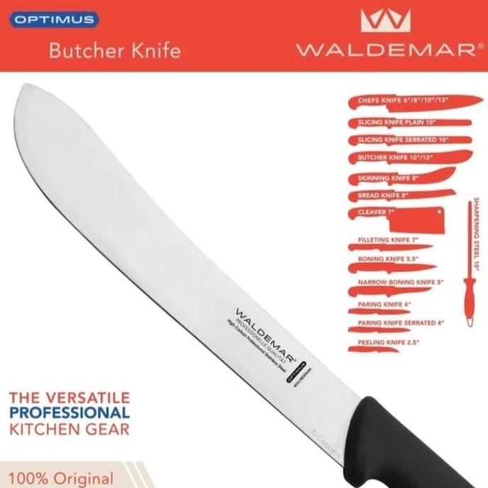 Waldemar Optimus Butcher Knife /Pisau Daging