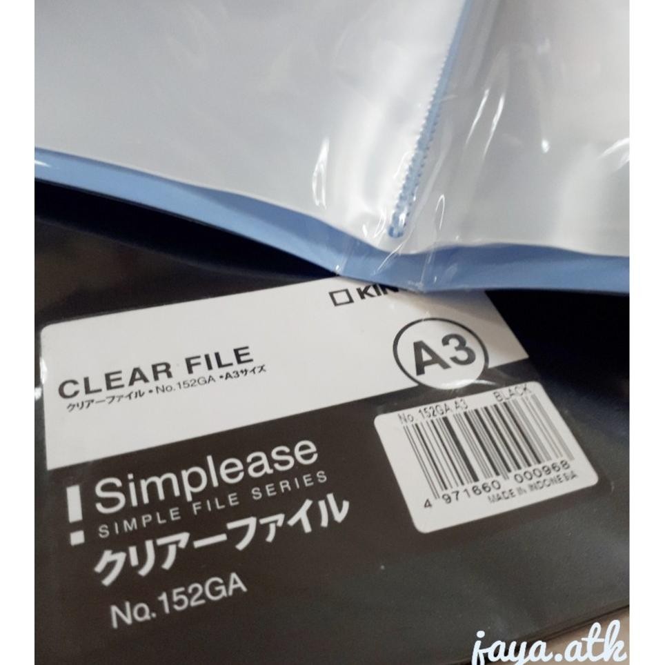 

Clear Holder A3 King Jim Isi 20 Lembar Plastik