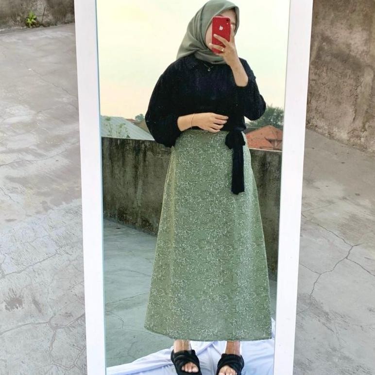 PROMO ROK WANITA SKIRT / FLORAL SKIRT / PATTERN SKIRT uj-53