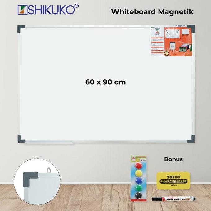 

Papan Tulis + White Board + Spidol + Magnet Warna