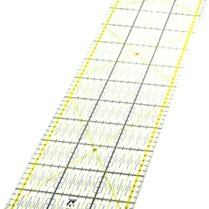 

Penggaris Jahit - Quilting Ruler Ac 60 - Penggaris Pola Jahit 15X60 Cm