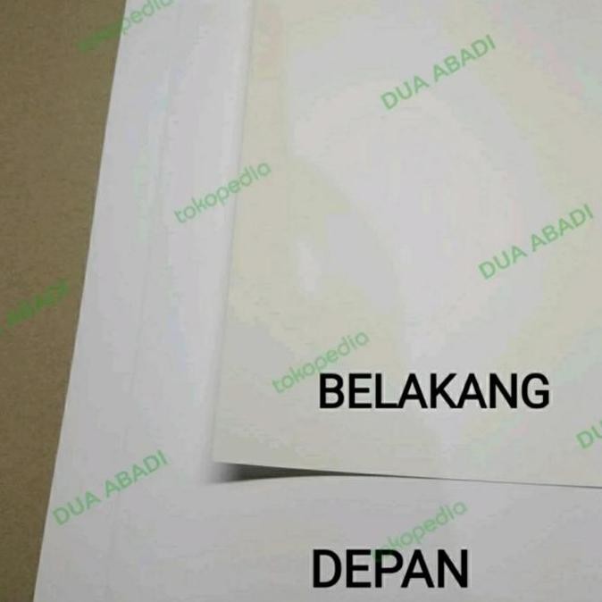 

baru Kertas Anti Air Matte/doff A4 isi 20 lembar Waterproof/yupo inkjet