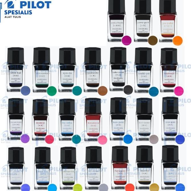 

Pilot Iroshizuku Ink / Tinta Iroshizuku Ink-15-Int Fountain Pen