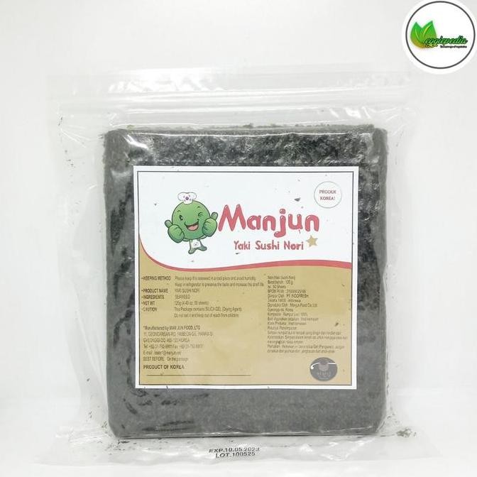 

Sale Manjun Yaki Nori Sushi / Rumput Laut Grade B 50 Lembar