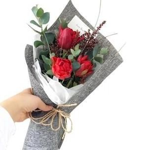 

ready stock 1 ROLL [48 x 460 cm] Kain Jute Roll Korean Import / Goni Roll Bouqets Bunga Hadiah