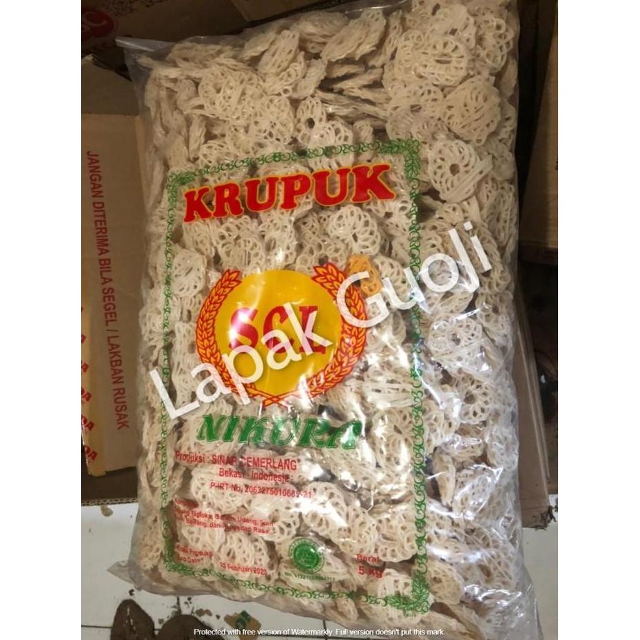 

Murah Kerupuk Bentuk Mawar, Scl 1Bal (5Kg)