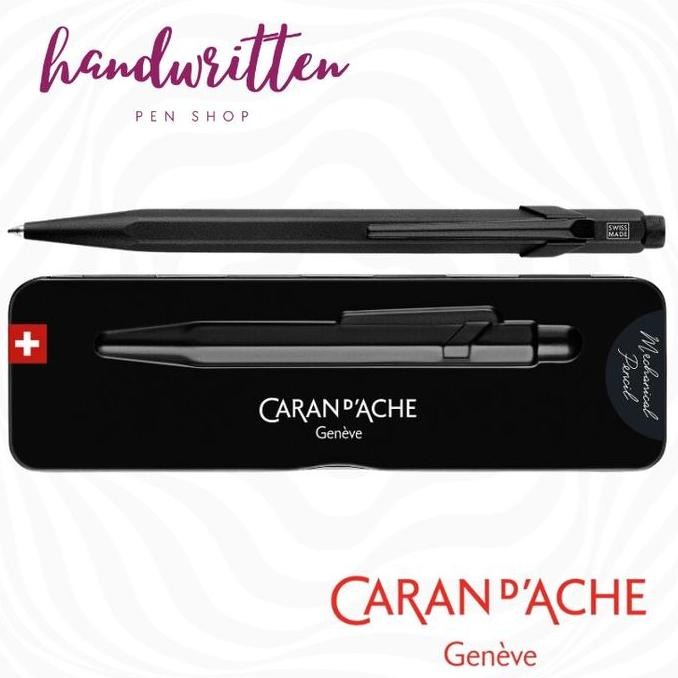 

Caran Dache 849 Black Code Ballpoint Pen/ Pulpen