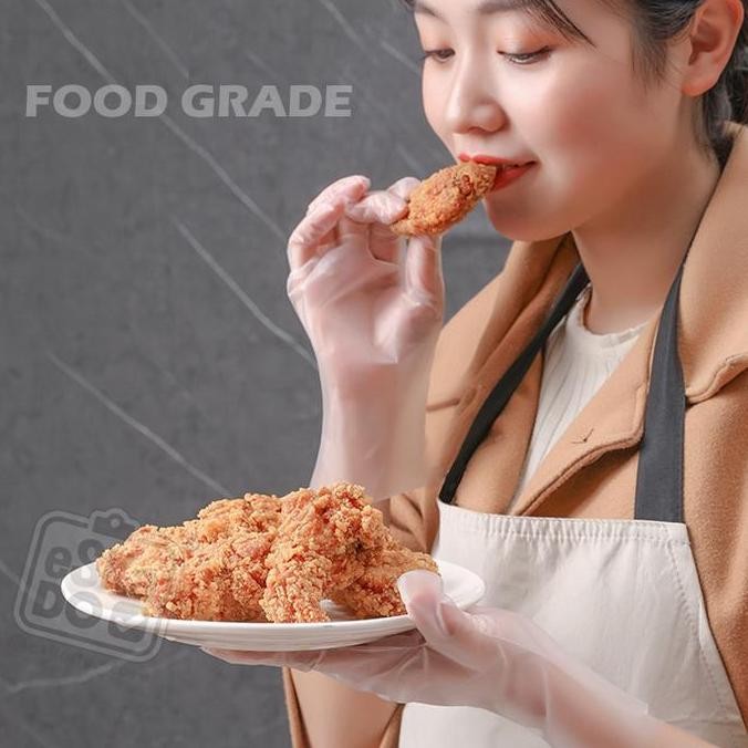 ready  Sarung Tangan PVC / Sarung Tangan Latex Sekali Pakai BUKAN PLASTIK