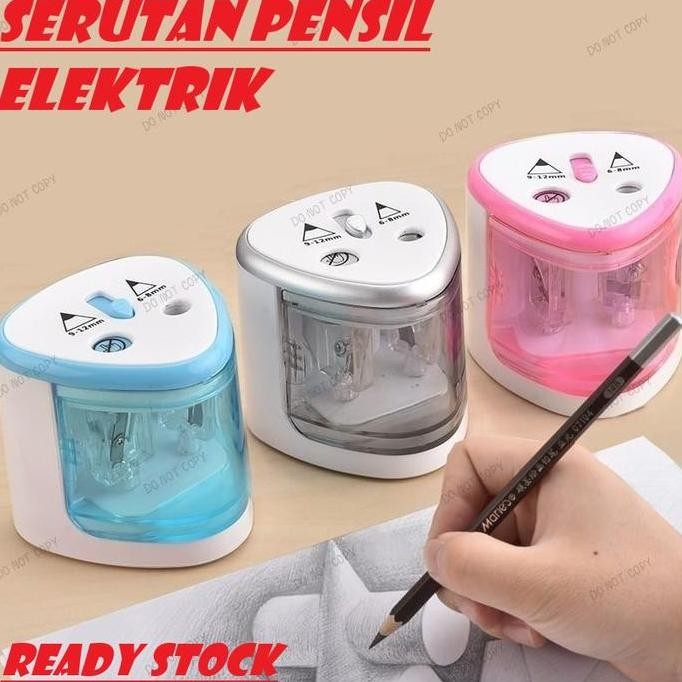 

Serutan Electric Pensil Otomatis Elektrik Sharpener MURAH