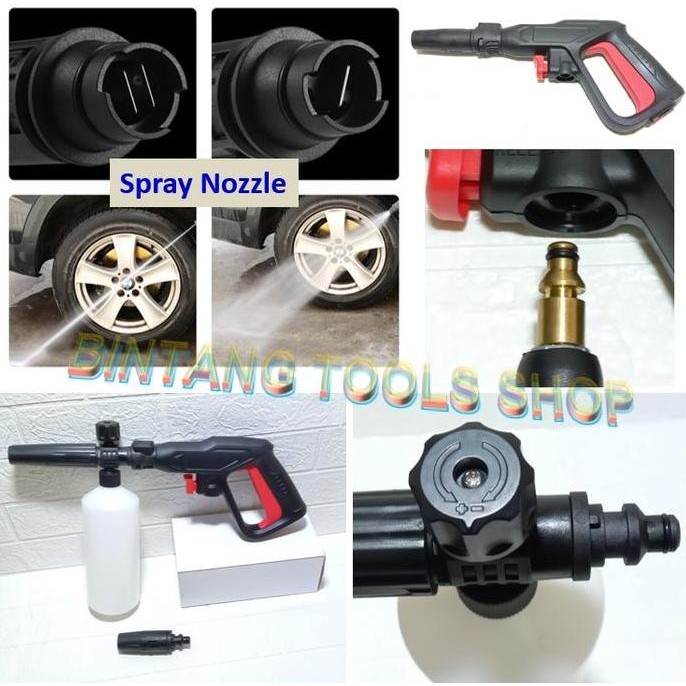ready  Short Gun Nilfisk Replacement Tembakan Gun untuk Jet Cleaner Nilfisk