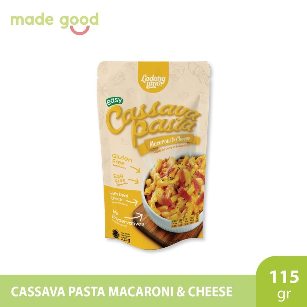

ready Ladang Lima - Pasta Mac n Cheese Cassava Singkong Keju 115 gram murah