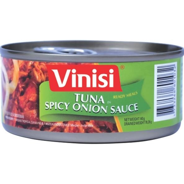 

ready Paket 5 Kaleng Vinisi Tuna Saus Bawang Bombay 140 Gr murah