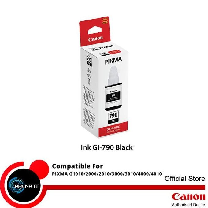 

Canon Ink Bottles Gi-790 Black
