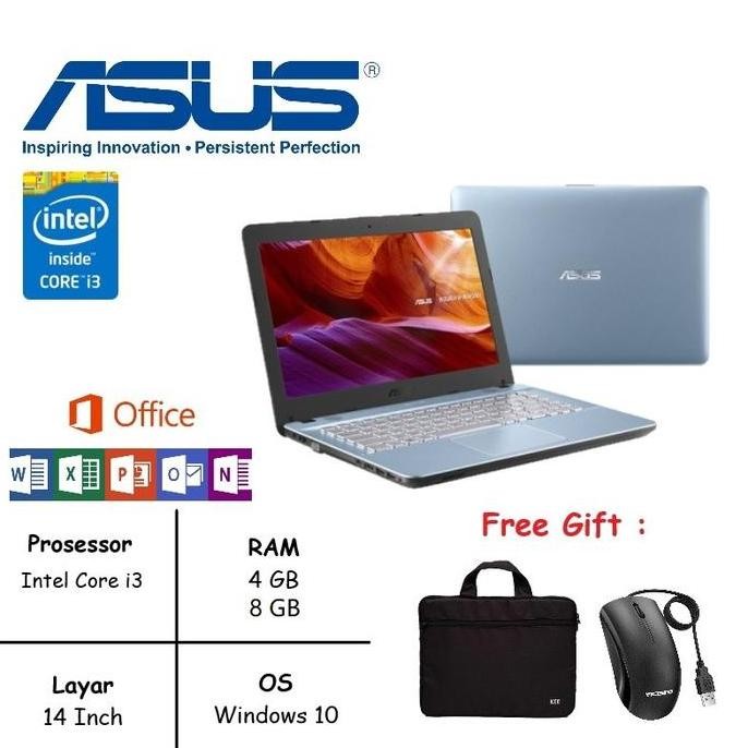 SALE LAPTOP ASUS X441 INTEL CORE i3 / RAM 8GB 512 SSD / WIN 10