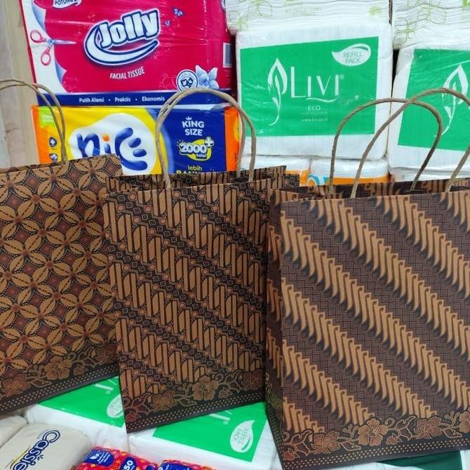 

ready stock paper bag polio batik merek Kiki isi 10 pcs