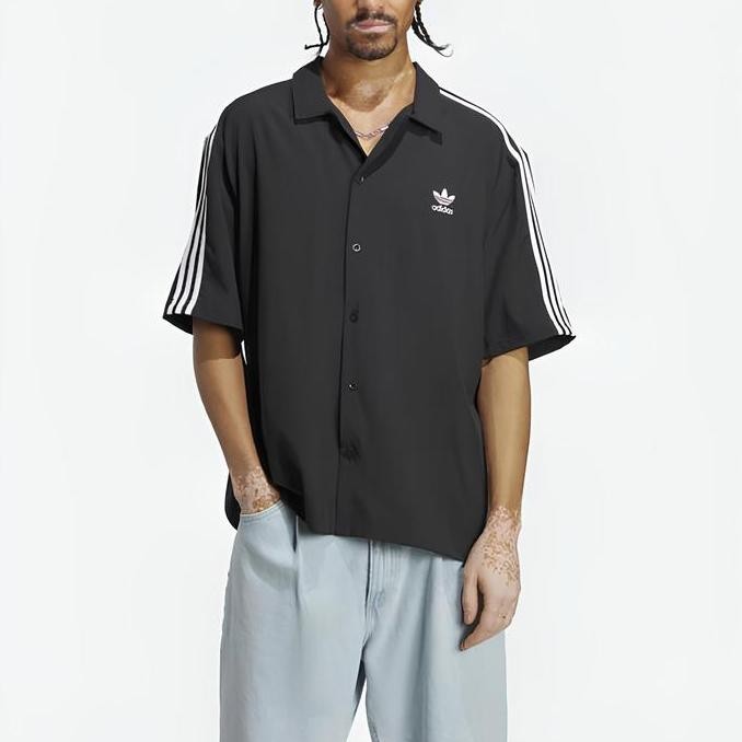 baru Kemeja Pendek Adidas Adicolor Classics Shirt Original Pria murah