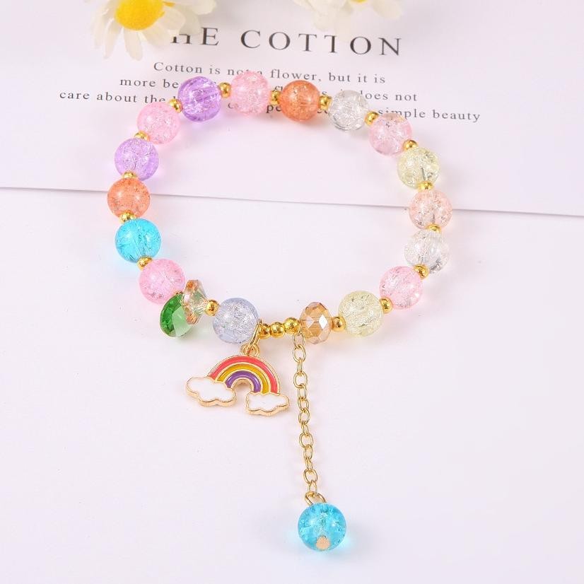 Promo Gelang Anak-Anak / Gelang Kristal Manik-Manik / Gelang Sanrio Kartun Lucu