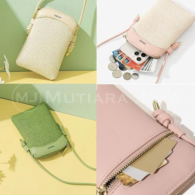 Sale Taomicmic Tas Selempang Wanita Pouch Handphone Dompet Hp Mini Phone Bag