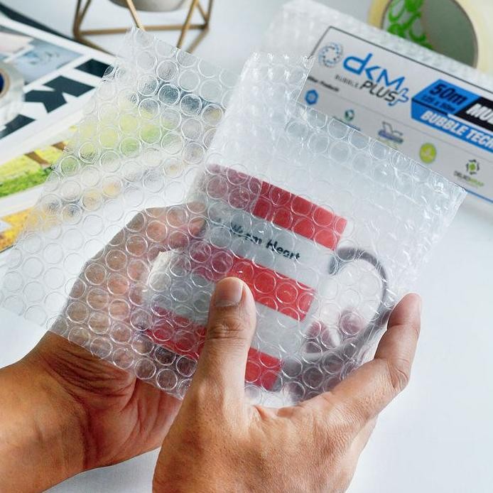 

ready stock Plastik Bubble Wrap 60cm x 50m DKM PLUS PREMIUM TERMURAH /ROLL