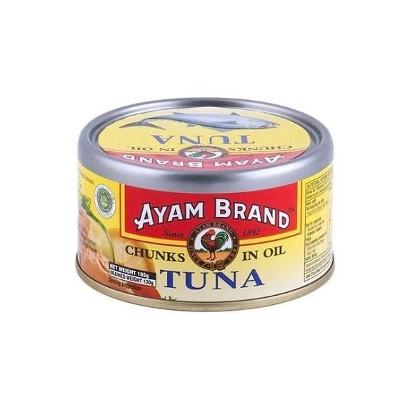 

ready AYAM BRAND TUNA CHUNKS IN OIL 150 GR murah