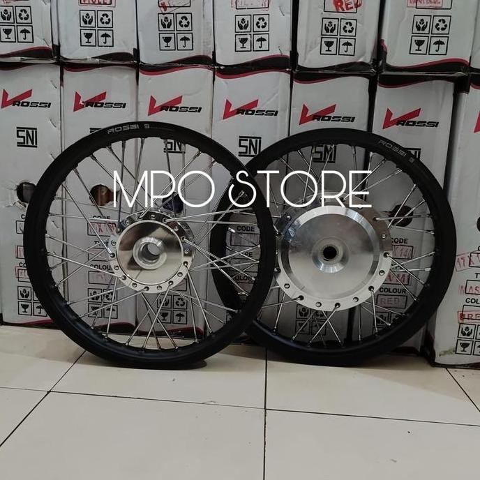 VELG RING 14 BEAT VARIO SCOOPY GENIO SPACY SEPASANG ORIGINAL RING 14 - VELG ROSSI ORIGINAL