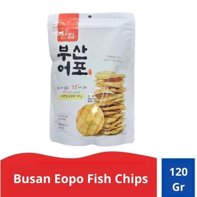 

Sale Busan Eopo Fish Chips/Kerupuk Ikan Korea 120Gr