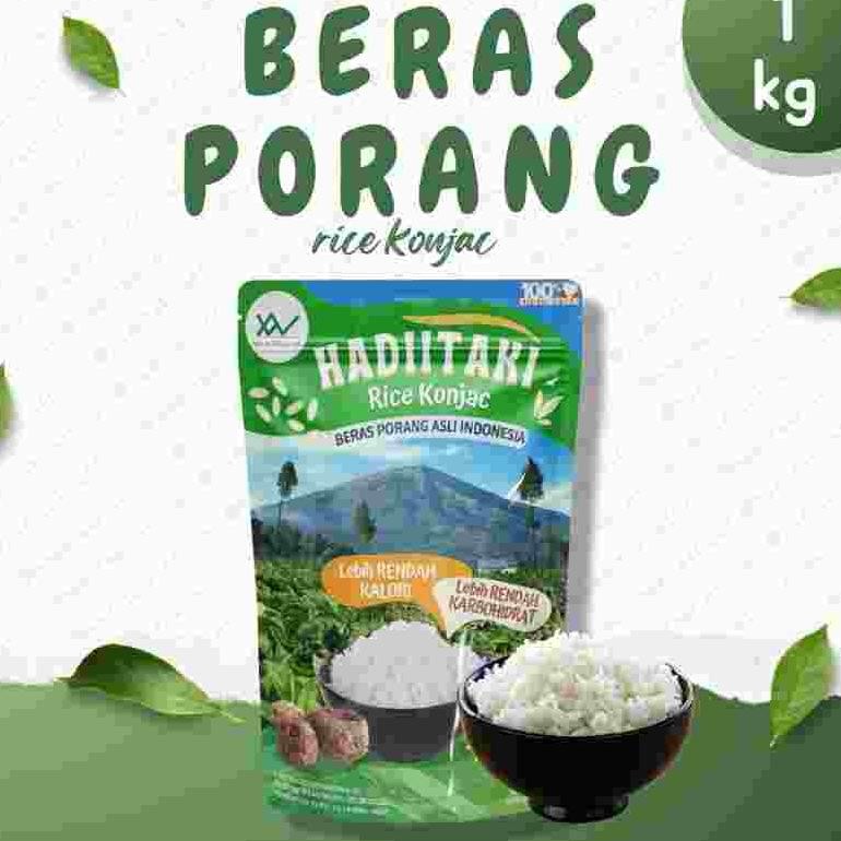 

ready HADIITAKI Beras Porang 1 KG - Shirataki/Konjac Rice murah