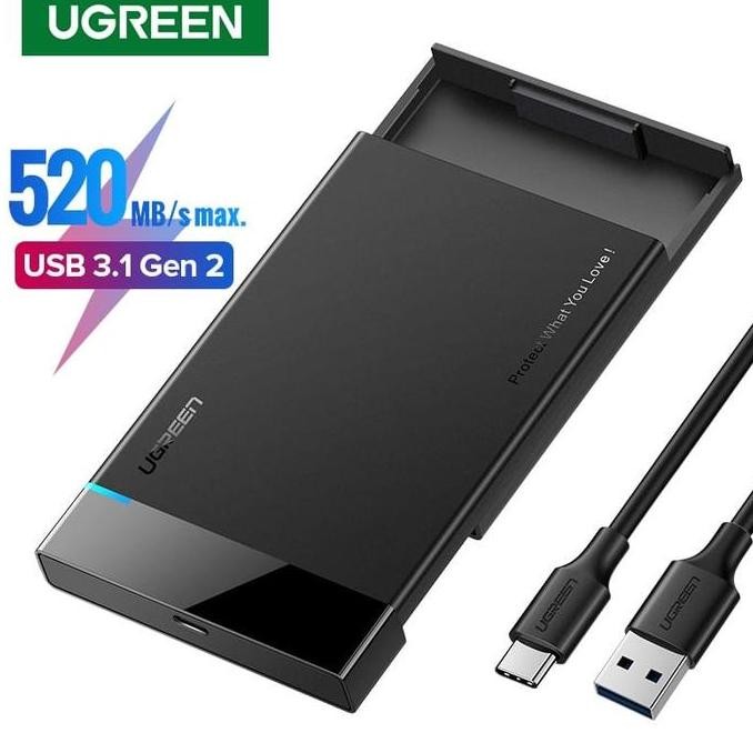 Ugreen USB3.1 gen2 Type C for 2,5inch SATA Hardisk SSD enclosure 50743
