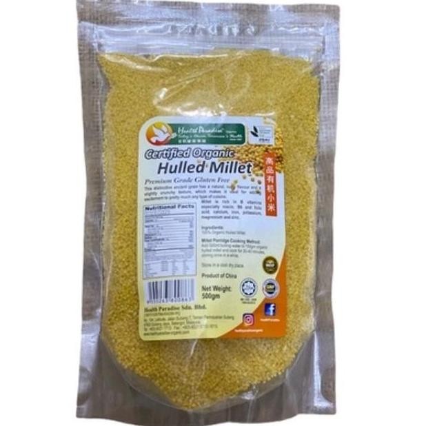

Murah Health Paradise Organic Hulled Millet 500 G
