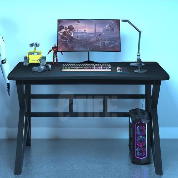 E-TIFE Meja Komputer / Meja Gaming / Meja Komputer Minimalis/ Meja Gaming Minimalis / Meja Belajar