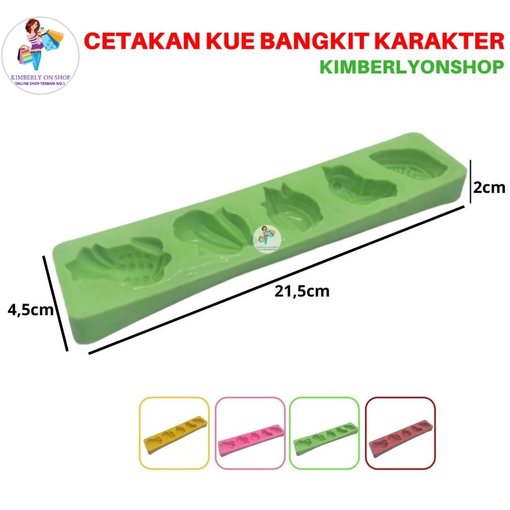 Cetakan Kue Bangkit Plastik Cetakan Kue Nastar Sagu Keju Karakter Trending
