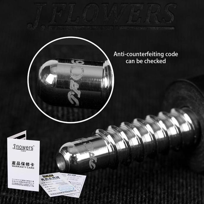 Sale Jflowers Jf20-Rwf Stick Billiard Shaft Carbon Play Low Deflection 12.5Mm Inlay