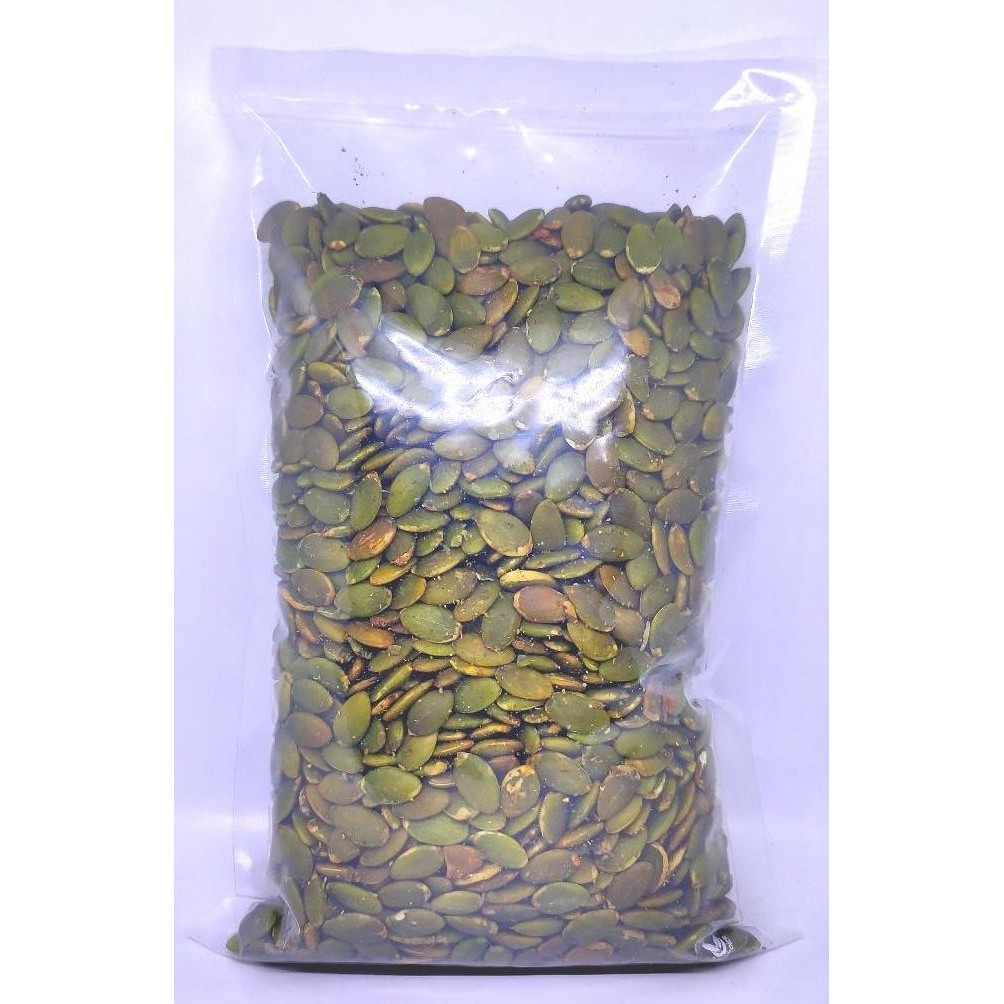 

Grosir 1Kg Roasted Pumpkin Seeds Salted - Biji Labu Kupas - Kuaci Oven - Asin