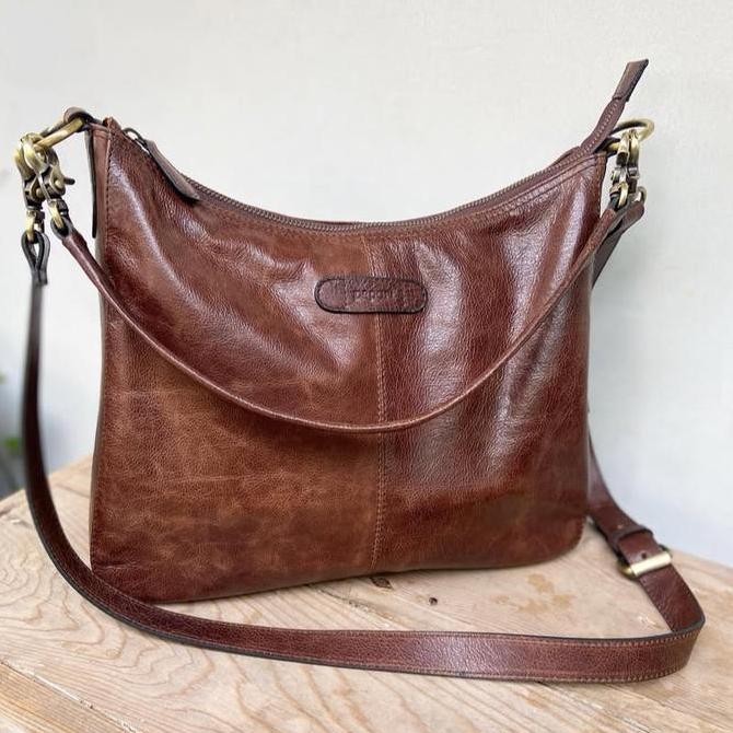 Promo Pepari Leather Tas Hobo Bag Kulit Sapi Asli Pa-109
