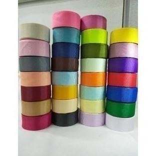 

ready stock Pita Grossgrain Hitam Ukuran 4cm Per Roll