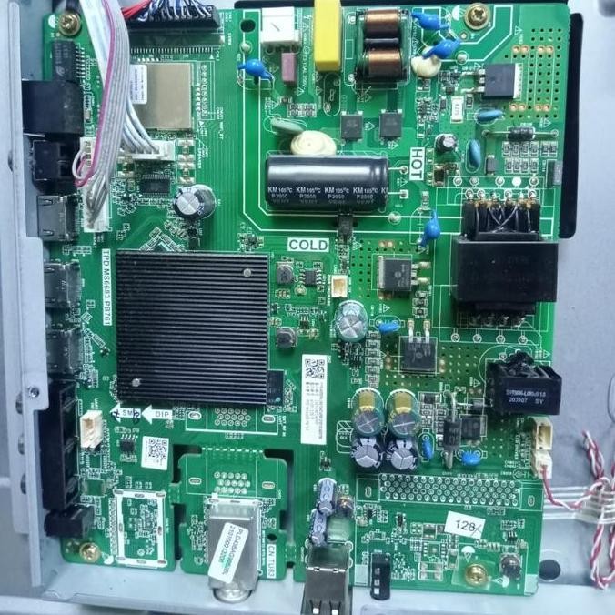 new  MB MAINBOARD MOTHERBOARD MESIN TV POLYTRON 43BAG9953 PLD43BAG9953