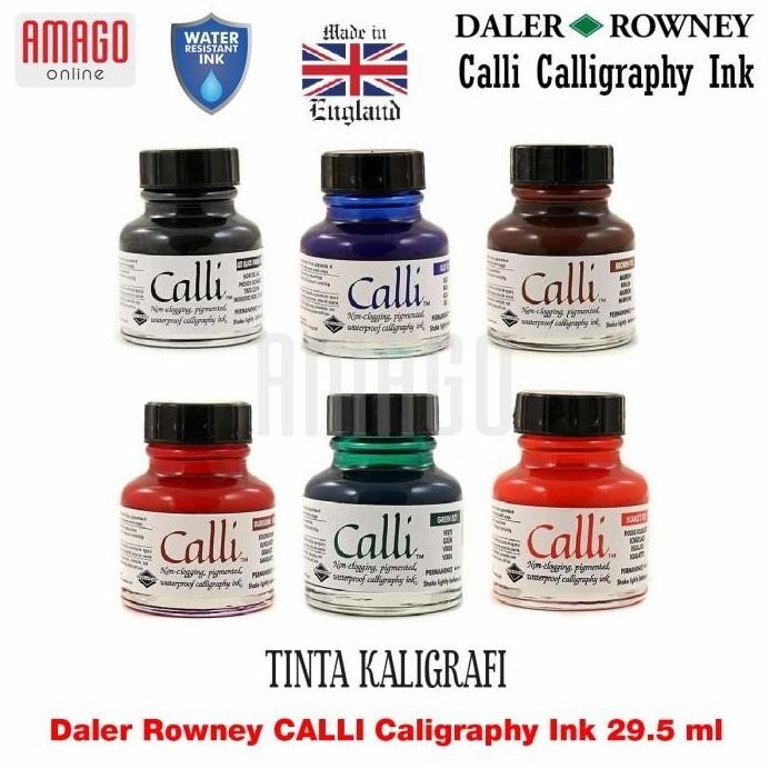 

ready Daler Rowney - CALLI - Calligraphy Ink 29.5ml - Pilih Warna