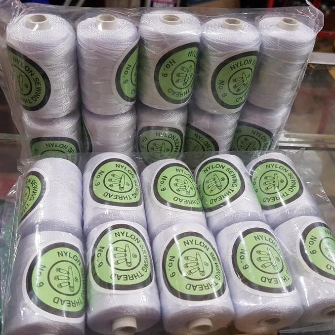 benang nylon cap peniti no 9 murah